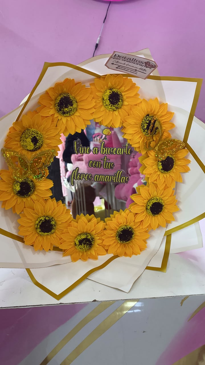 Espejo Floral